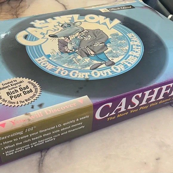 Cashflow Board Game by Richard Dad Poor Dad